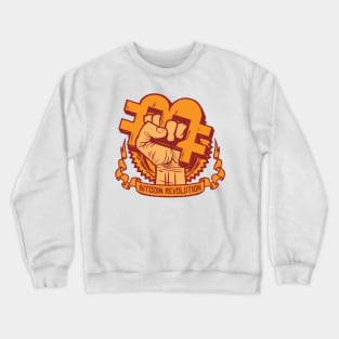 bitcoin revolution Crewneck Sweatshirt